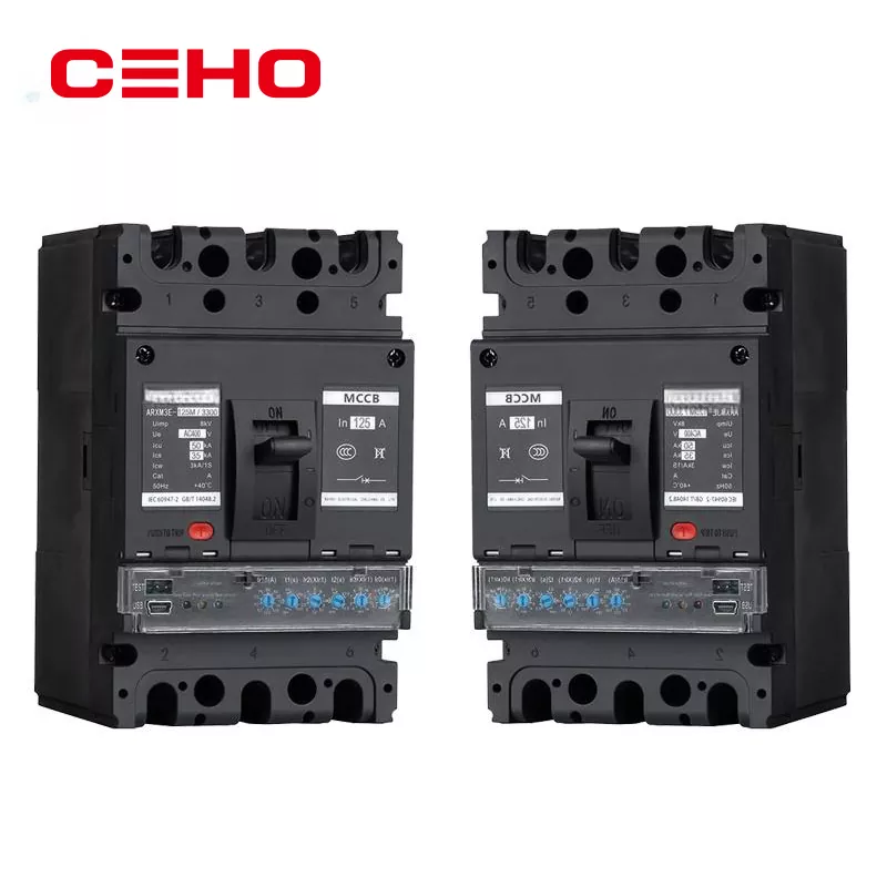 Elektroniczny wyłącznik automatyczny w obudowie formowanej